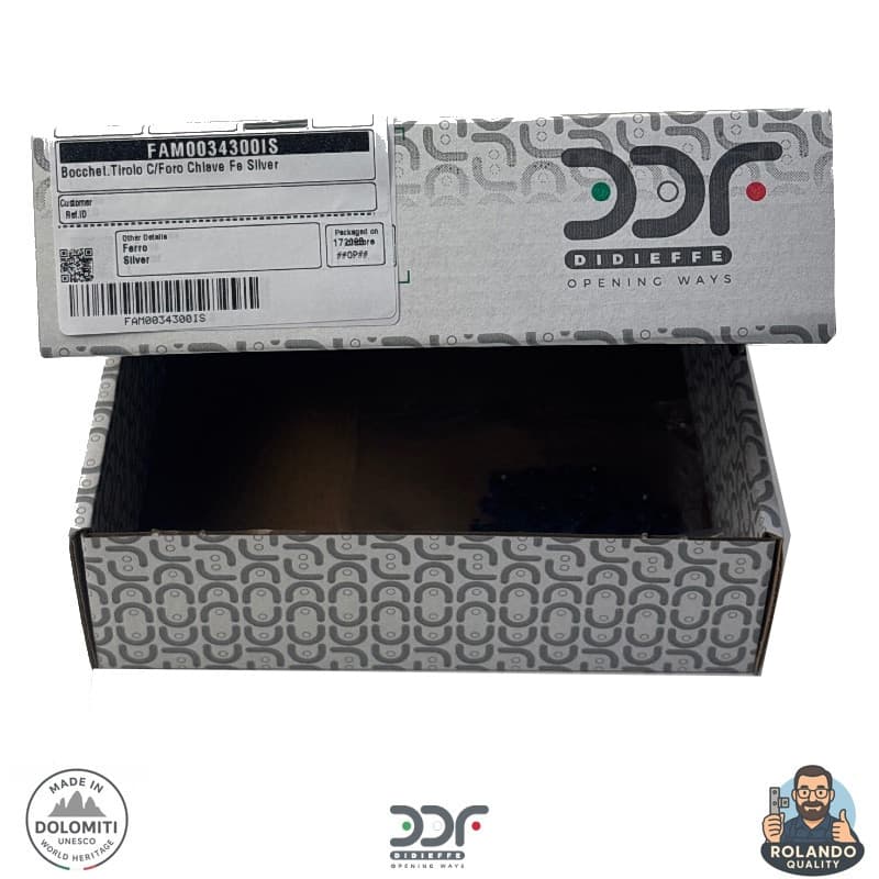 Bocchetta con foro chiave in Ferro - Thumbnail 4