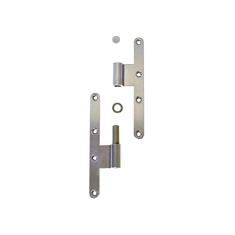Cerniera a incassso per ante a pacchetto per legno in Inox AISI 304 - Thumbnail 3