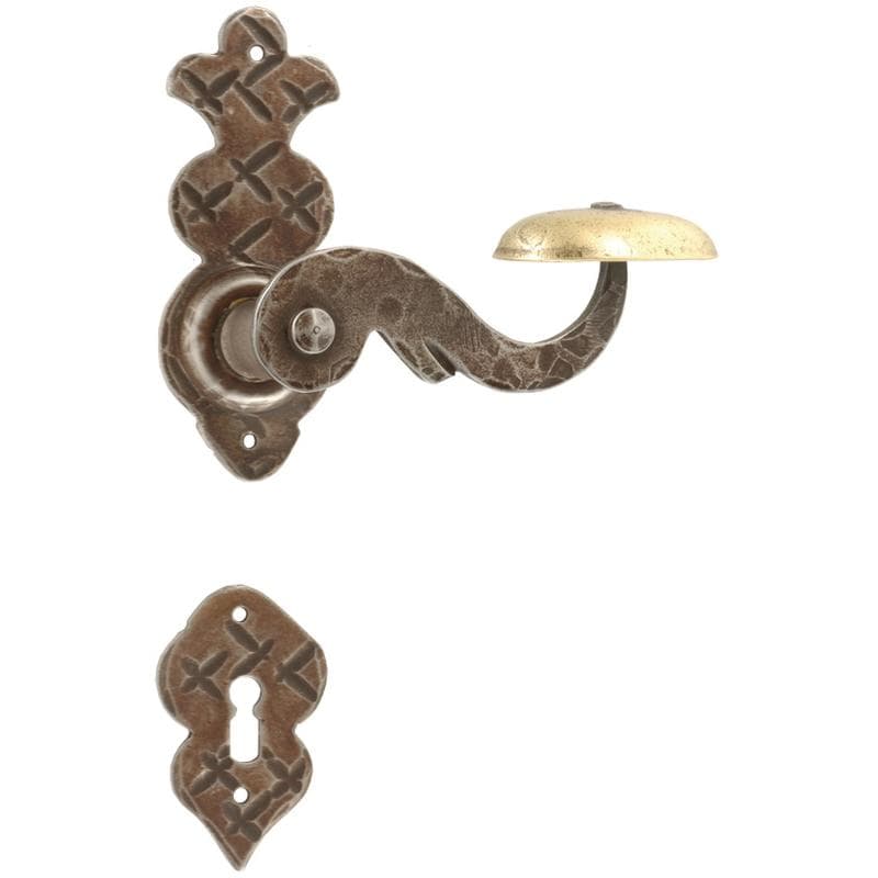 Ruggine  • Ferro • Foro normale -  senza molla di ritorno 