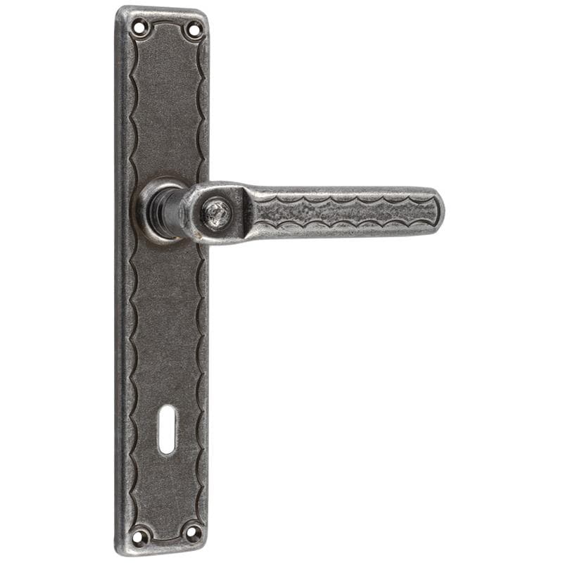 Silver • Ferro • Foro normale - distanza 90mm - con molla