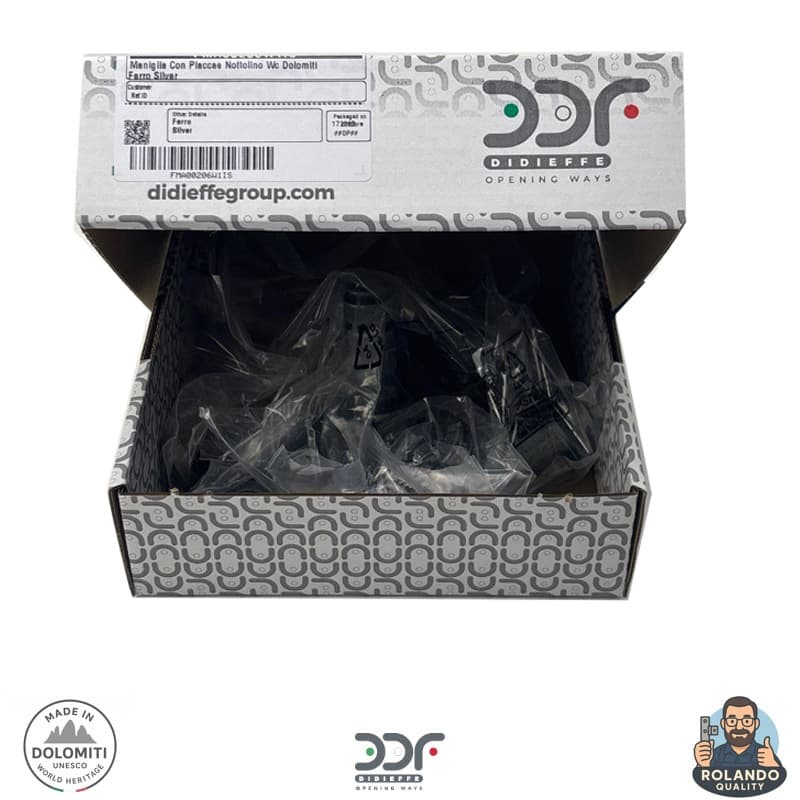 Maniglia con placca in Ferro - Thumbnail 2