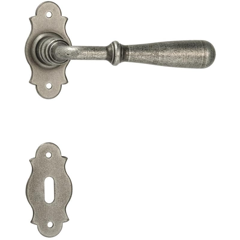 Maniglia con rosetta e bocchetta