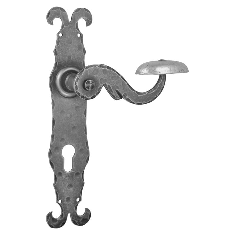 Grafite • Ferro • Foro cilindro - distanza 85mm -  con molla