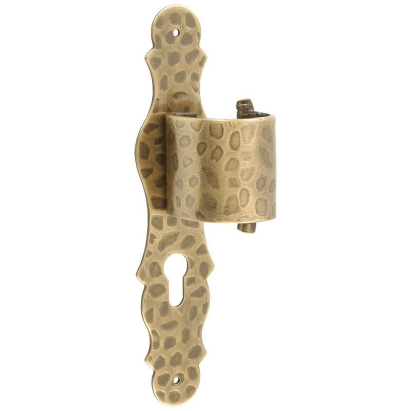 Maniglione reversibile con placca