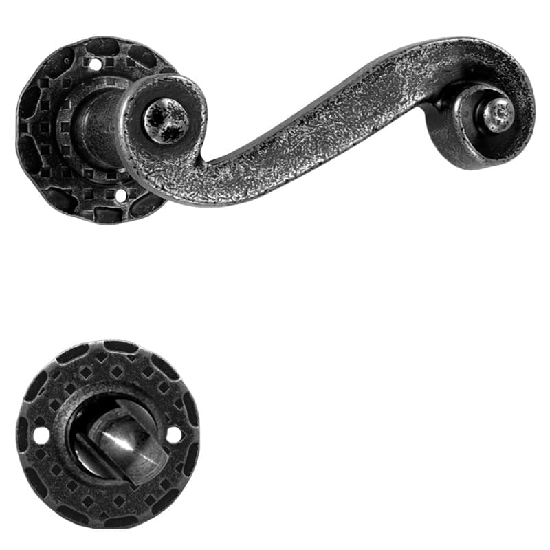 Silver • Ferro • Nottolino wc -  con molla di ritorno