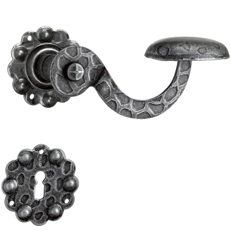 Silver • Ferro • Foro normale -  con molla di ritorno