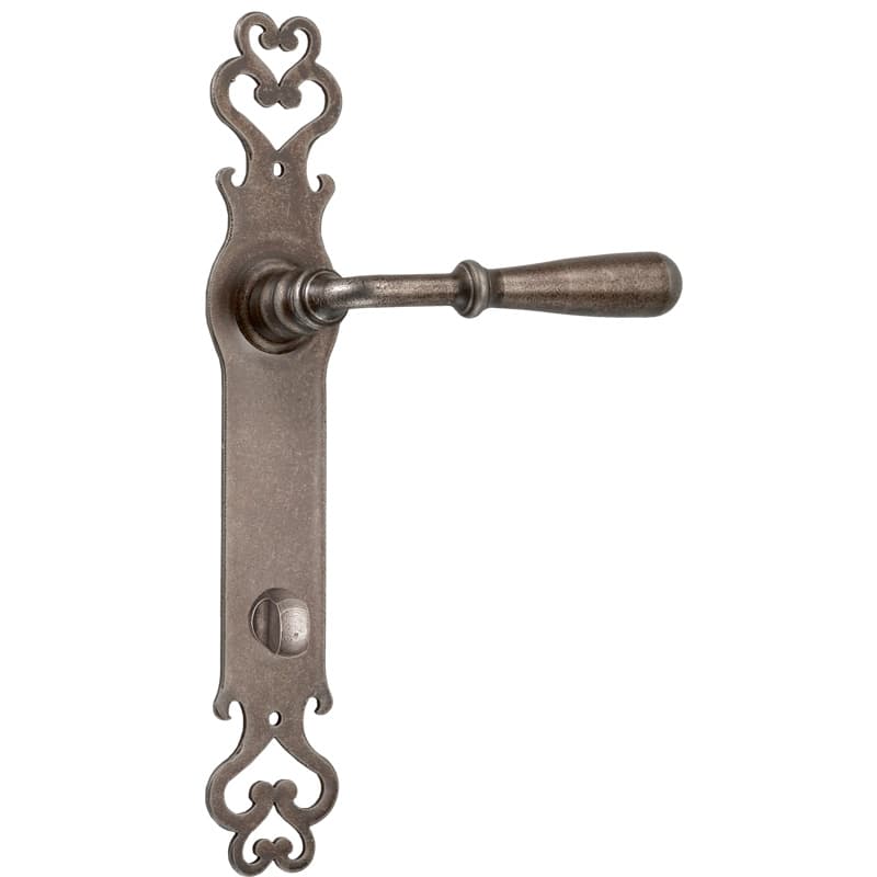 Ruggine • Ferro • Nottolino wc -  con molla di ritorno