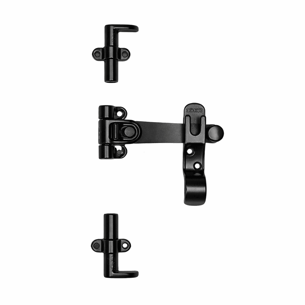 Nero • Inox AISI 316 • Due ante - impugn. normale - c/antifurto