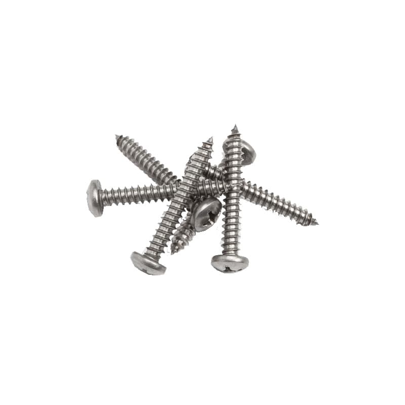 Vite per truciolare testa cilindrica DIN 7505b in Inox AISI 316 - Immagine 1