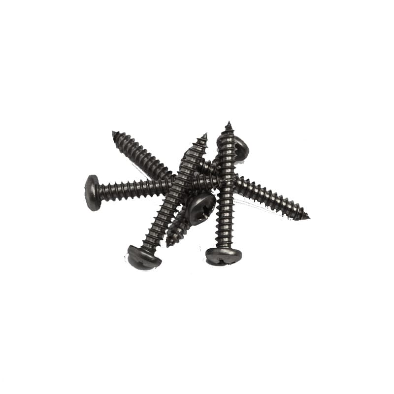 Nero • Inox AISI 316 • Ø4 x 25 taglio croce