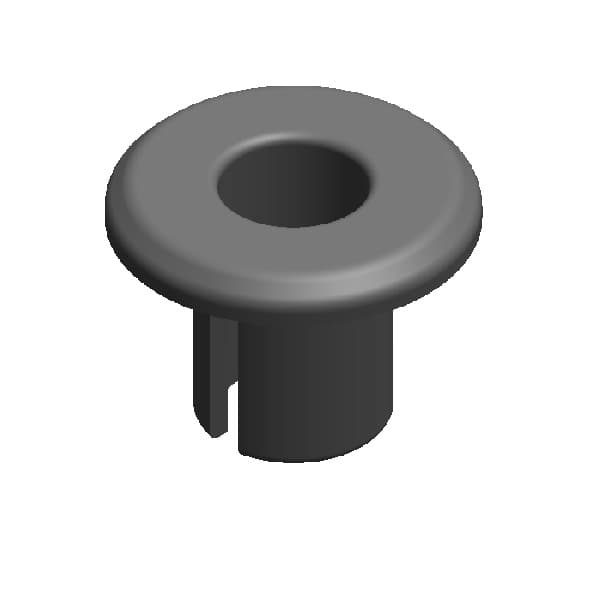 Boccola per aste interne  per profili in alluminio in Nylon - Immagine 1